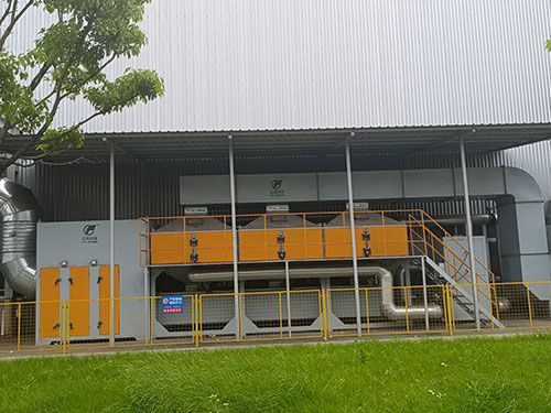 長(zhǎng)城諾博廢氣凈化項(xiàng)目