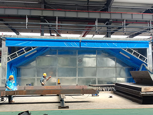 伸縮式噴漆房的維護成本高嗎